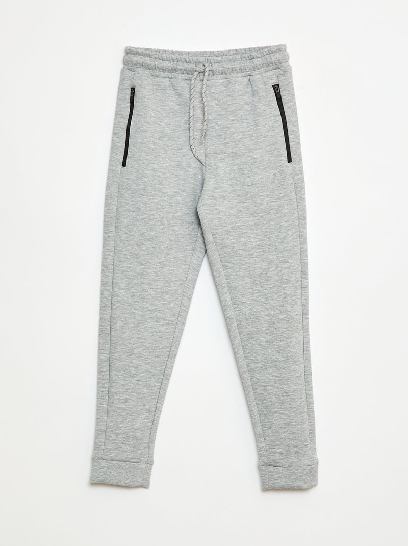 Joggers tipo neoprene Grigio - Kiabi