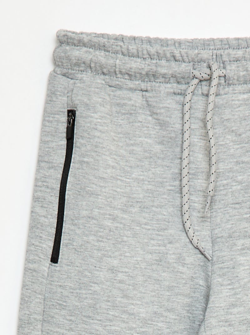 Joggers tipo neoprene Grigio - Kiabi