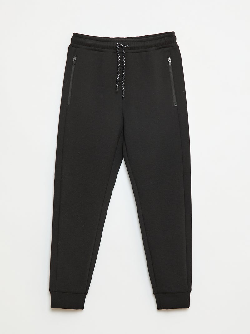 Joggers tipo neoprene Nero - Kiabi
