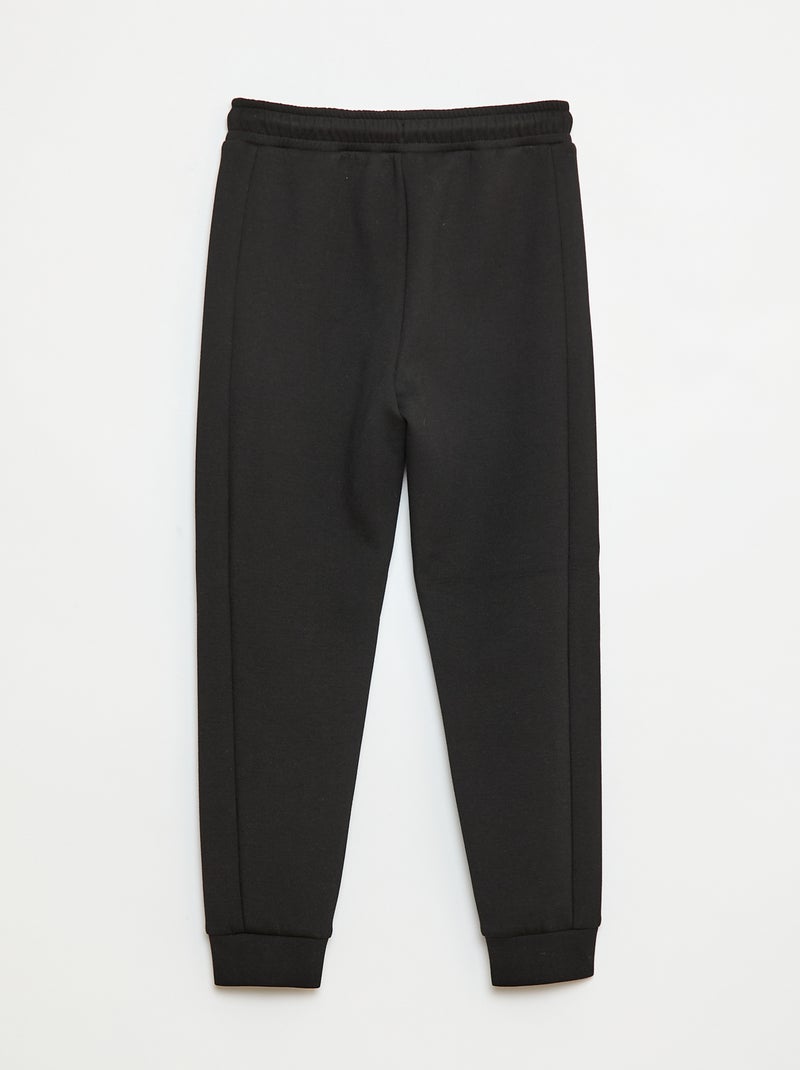 Joggers tipo neoprene Nero - Kiabi