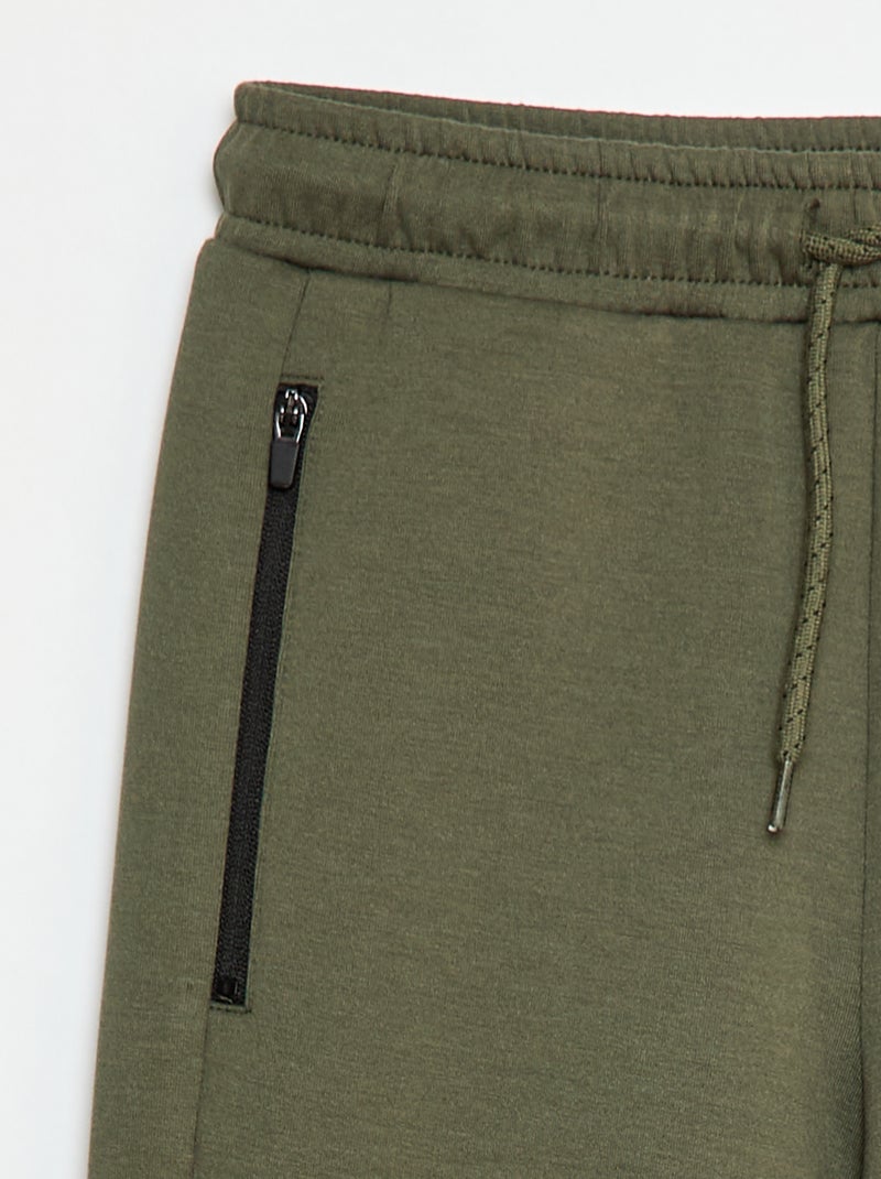 Joggers tipo neoprene Verde - Kiabi