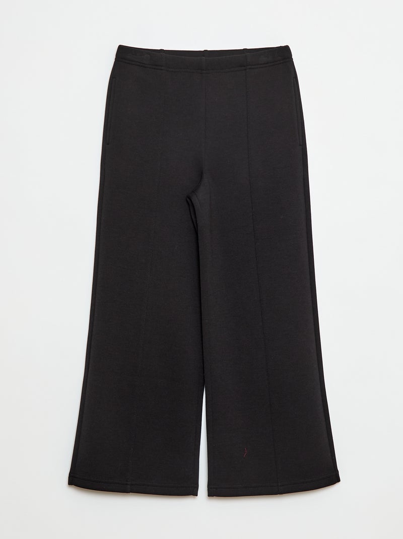 Joggers wide leg nero - Kiabi