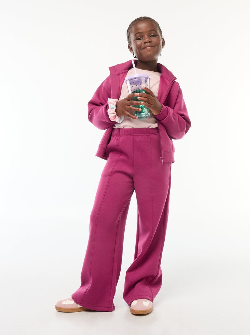 Joggers wide leg Rosa - Kiabi