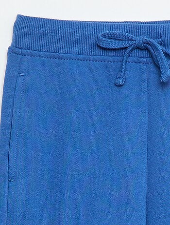 Jogging a tinta unita con vita elasticizzata