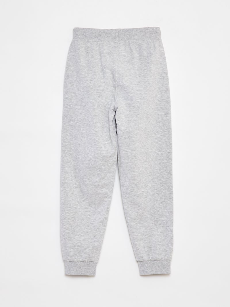 Jogging a tinta unita con vita elasticizzata Grigio - Kiabi