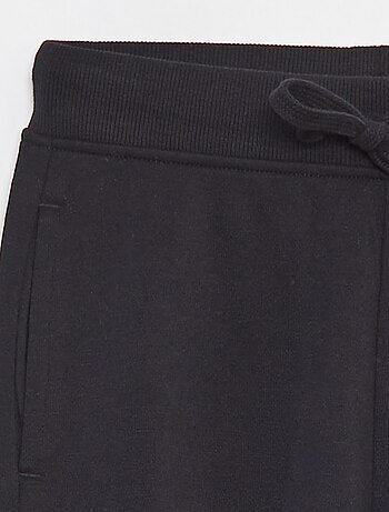 Jogging a tinta unita con vita elasticizzata