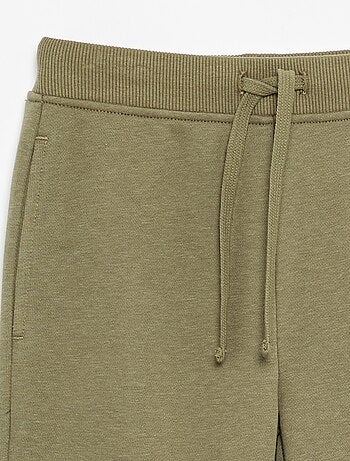 Jogging a tinta unita con vita elasticizzata