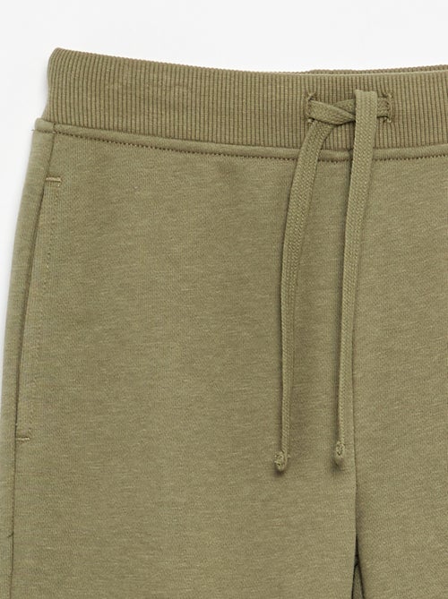 Jogging a tinta unita con vita elasticizzata - Kiabi