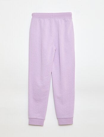 Jogging a tinta unita con vita elasticizzata