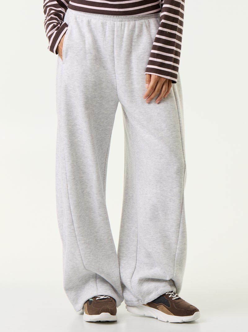 Jogging dal taglio ampio Grigio - Kiabi