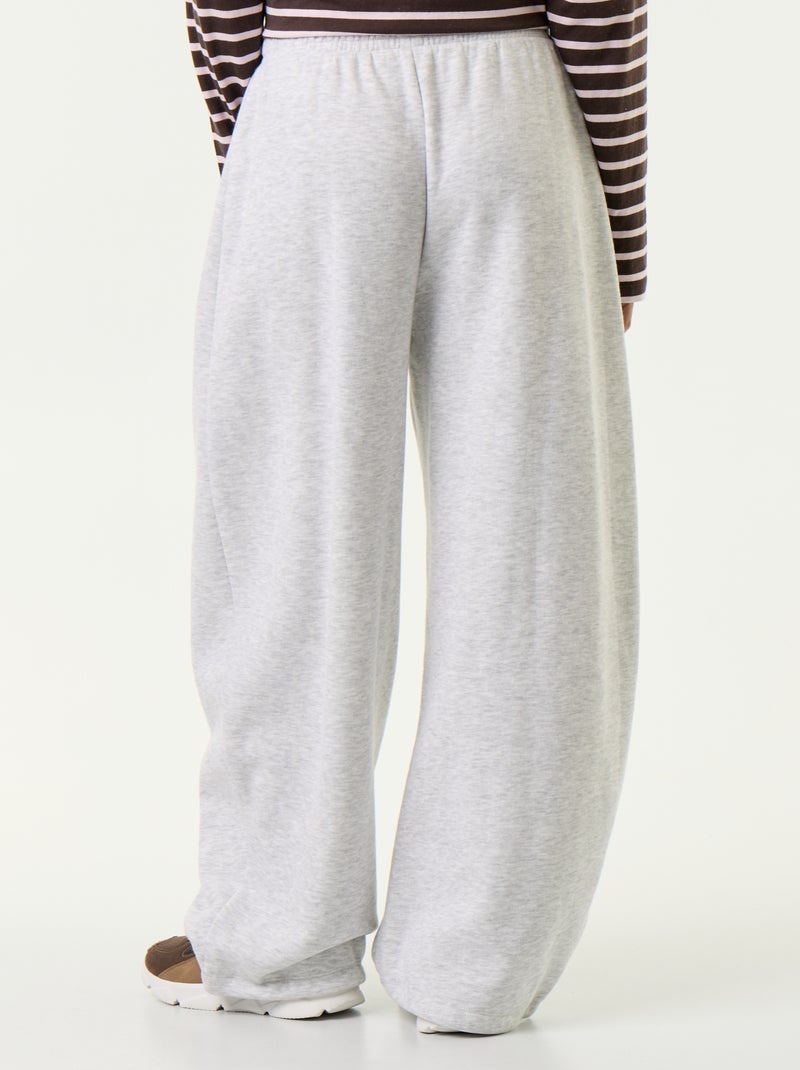 Jogging dal taglio ampio Grigio - Kiabi