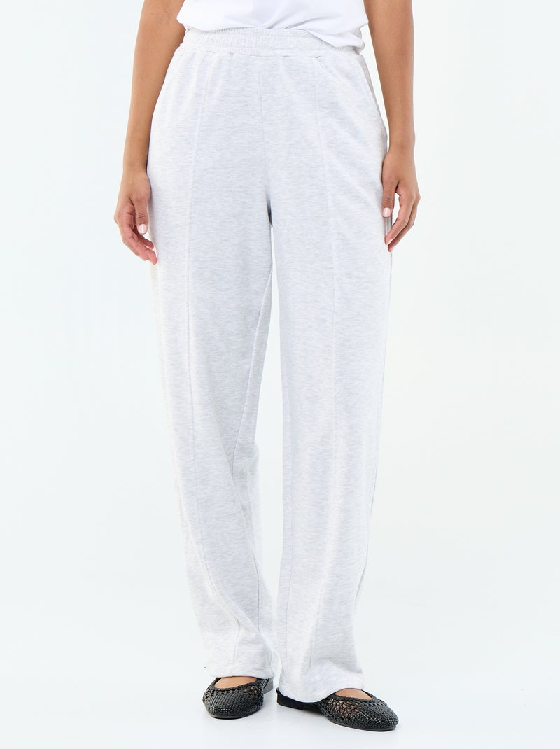 Jogging in maglia pesante Grigio - Kiabi