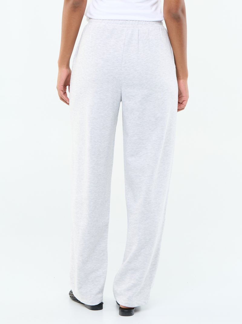 Jogging in maglia pesante Grigio - Kiabi