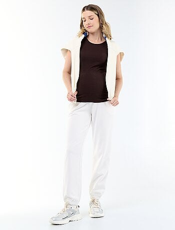Jogging premaman in french terry