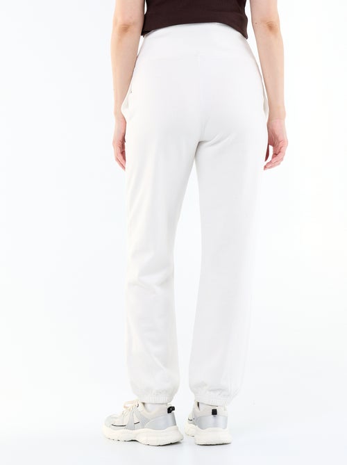 Jogging premaman in french terry - Kiabi