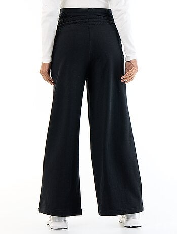 Jogging premaman wide leg in french terry