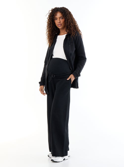 Jogging premaman wide leg in french terry - Kiabi Jogging premaman wide leg in french terry - Kiabi