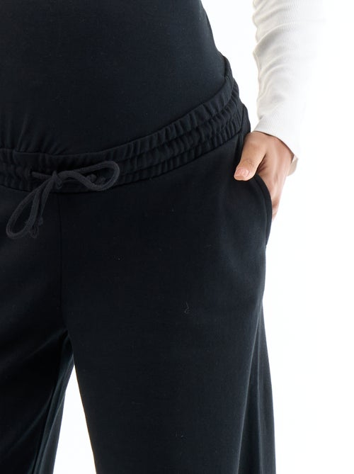 Jogging premaman wide leg in french terry - Kiabi Jogging premaman wide leg in french terry - Kiabi