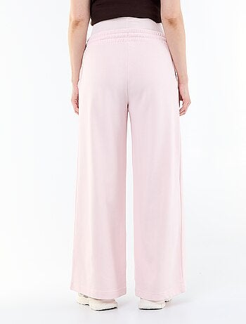 Jogging premaman wide leg in french terry