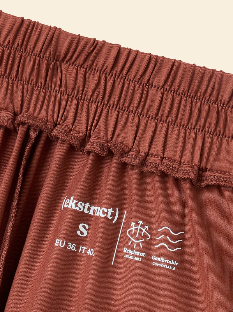 Jogging sportivo a taglio ampio - (ekstract) Marrone - Kiabi