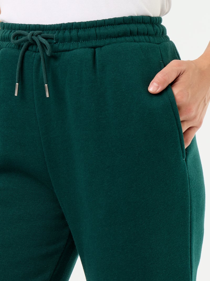 Jogging sportivo a vita normale Verde - Kiabi