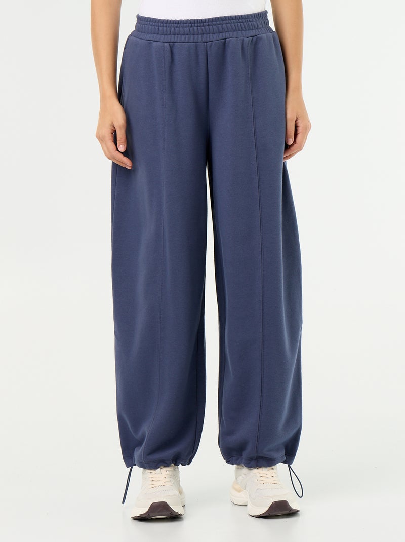 Jogging sportivo ampio Blu - Kiabi