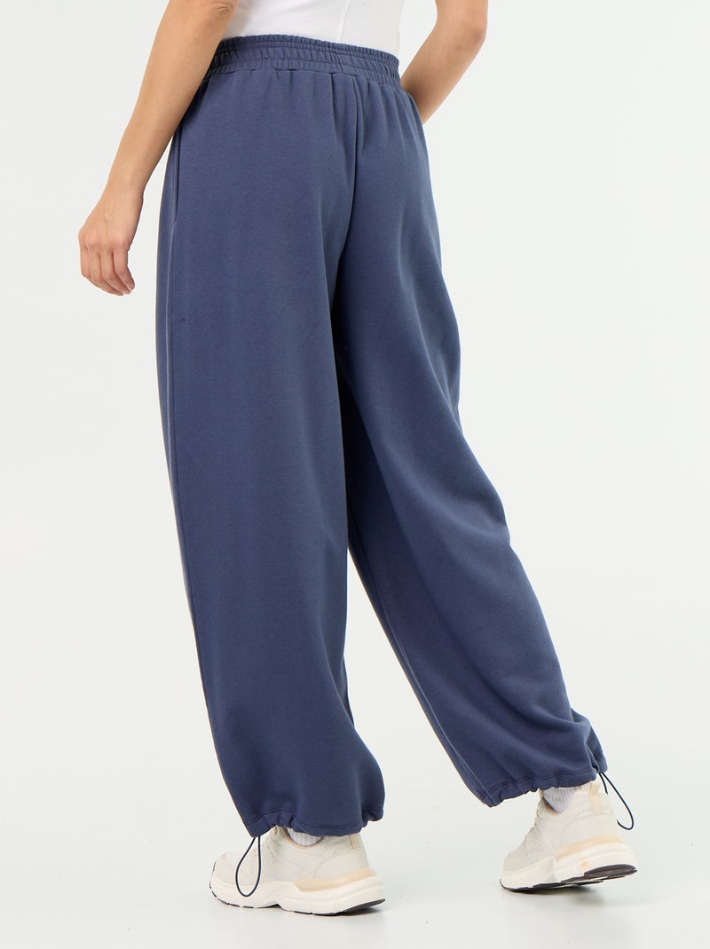 Jogging sportivo ampio Blu - Kiabi
