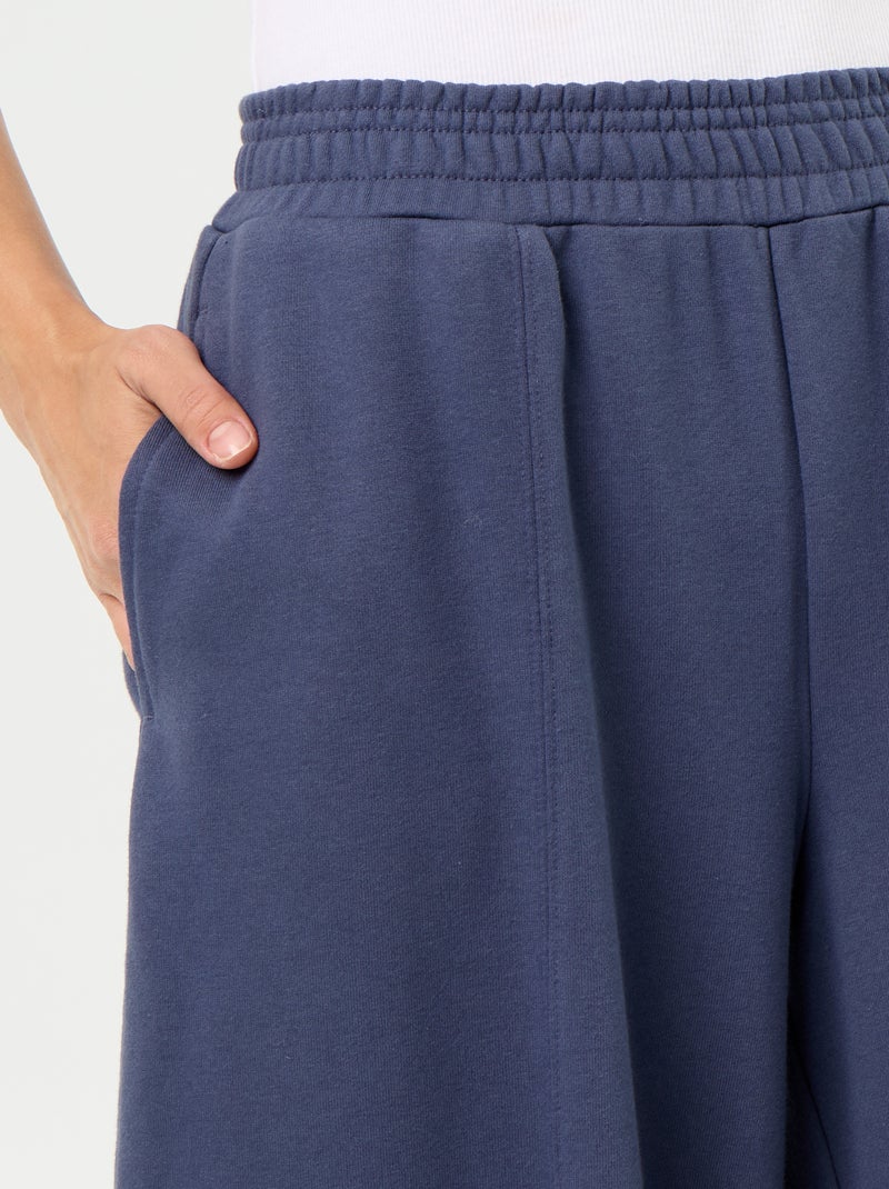 Jogging sportivo ampio Blu - Kiabi