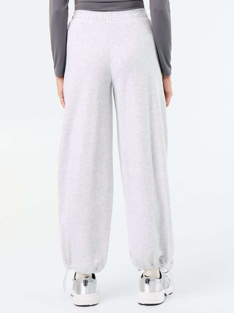 Jogging sportivo ampio Grigio - Kiabi
