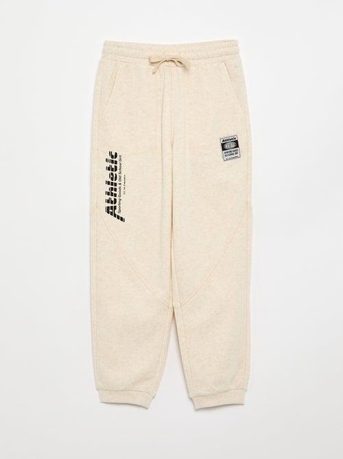 Jogging sportivo in French Terry - Kiabi