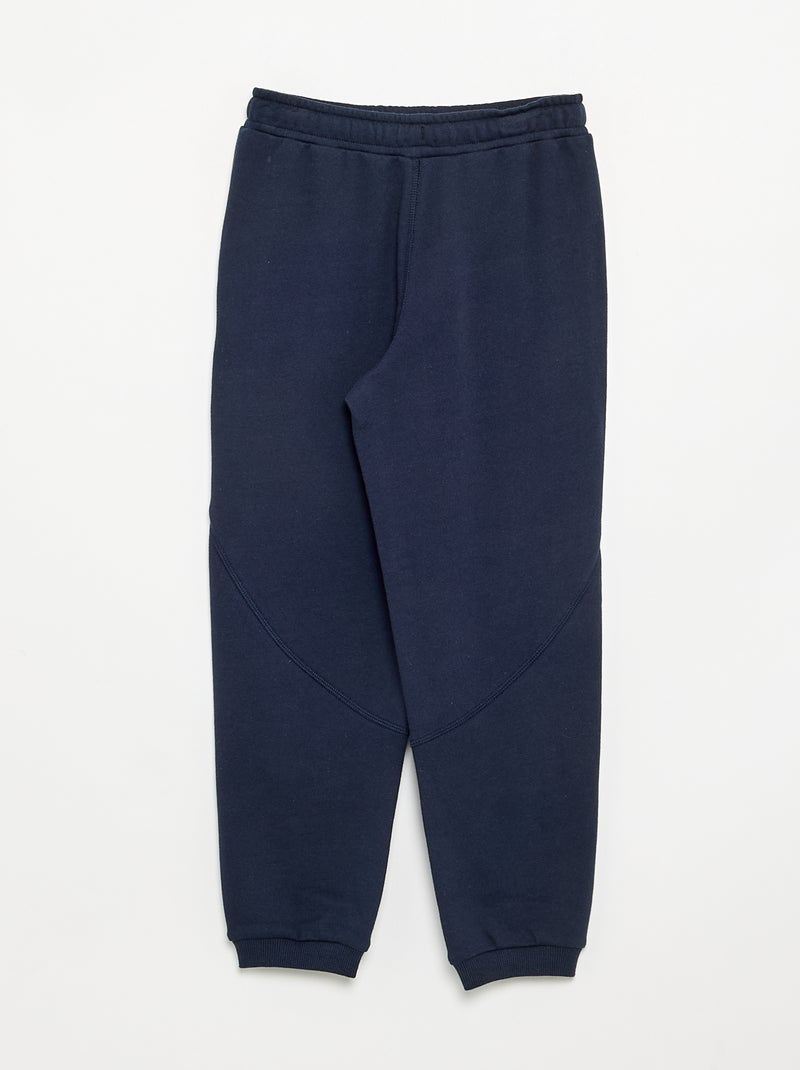 Jogging sportivo in French Terry Blu - Kiabi