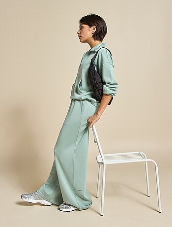 Jogging sportivo wide leg - (ekstract)