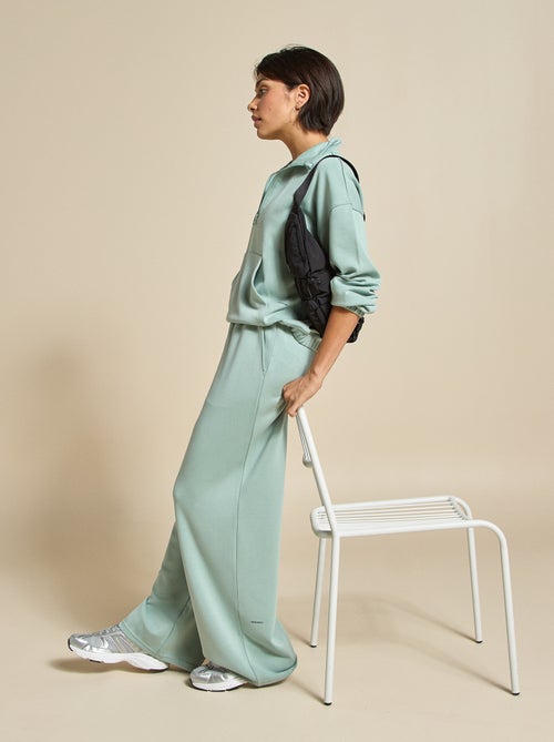 Jogging sportivo wide leg - (ekstract) - Kiabi