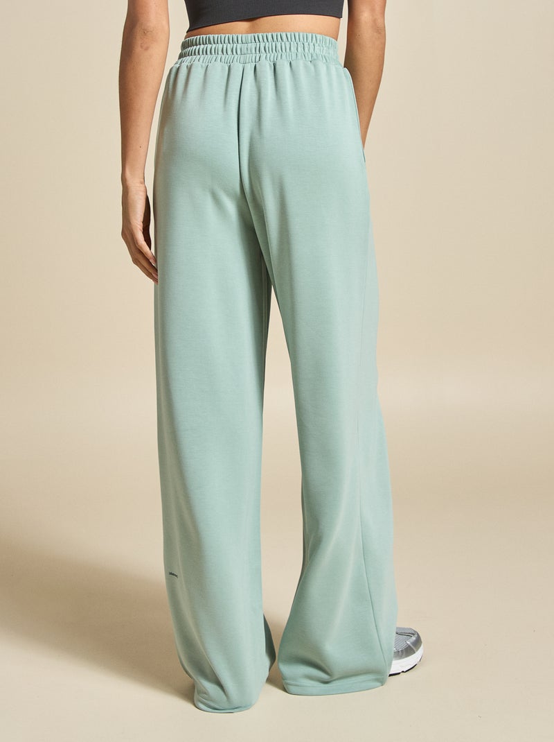 Jogging sportivo wide leg - (ekstract) Verde - Kiabi