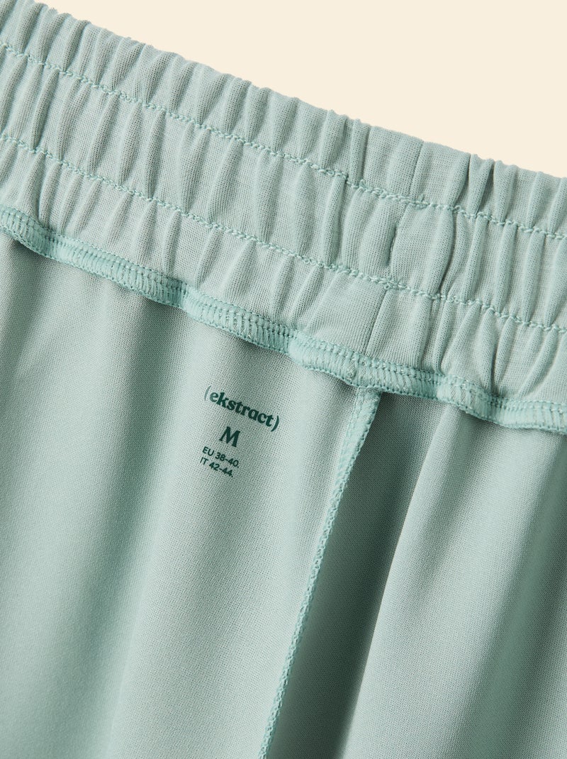 Jogging sportivo wide leg - (ekstract) Verde - Kiabi