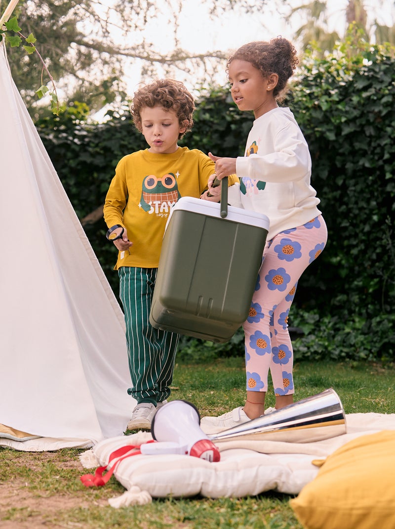 Jogging stampato - Graphik Edition Verde - Kiabi