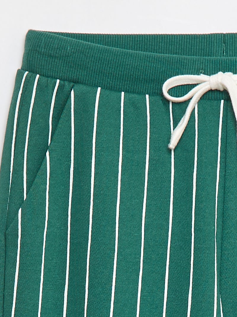 Jogging stampato - Graphik Edition Verde - Kiabi