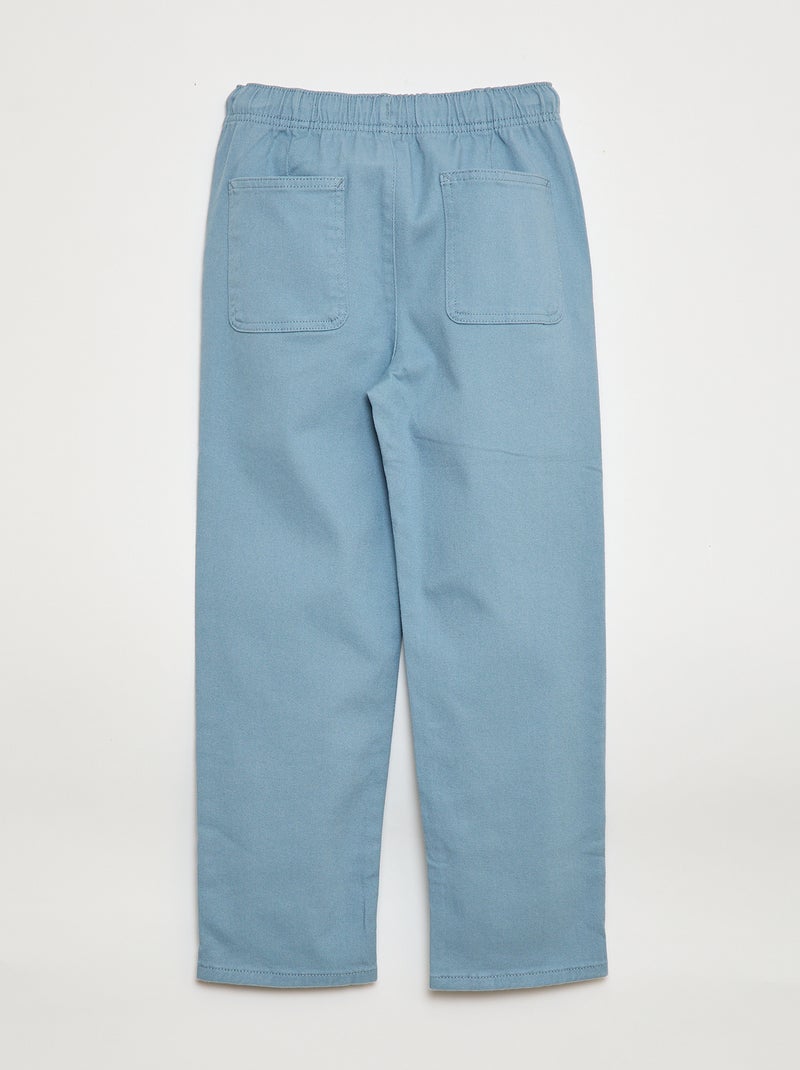 Jogpant con coulisse Blu - Kiabi