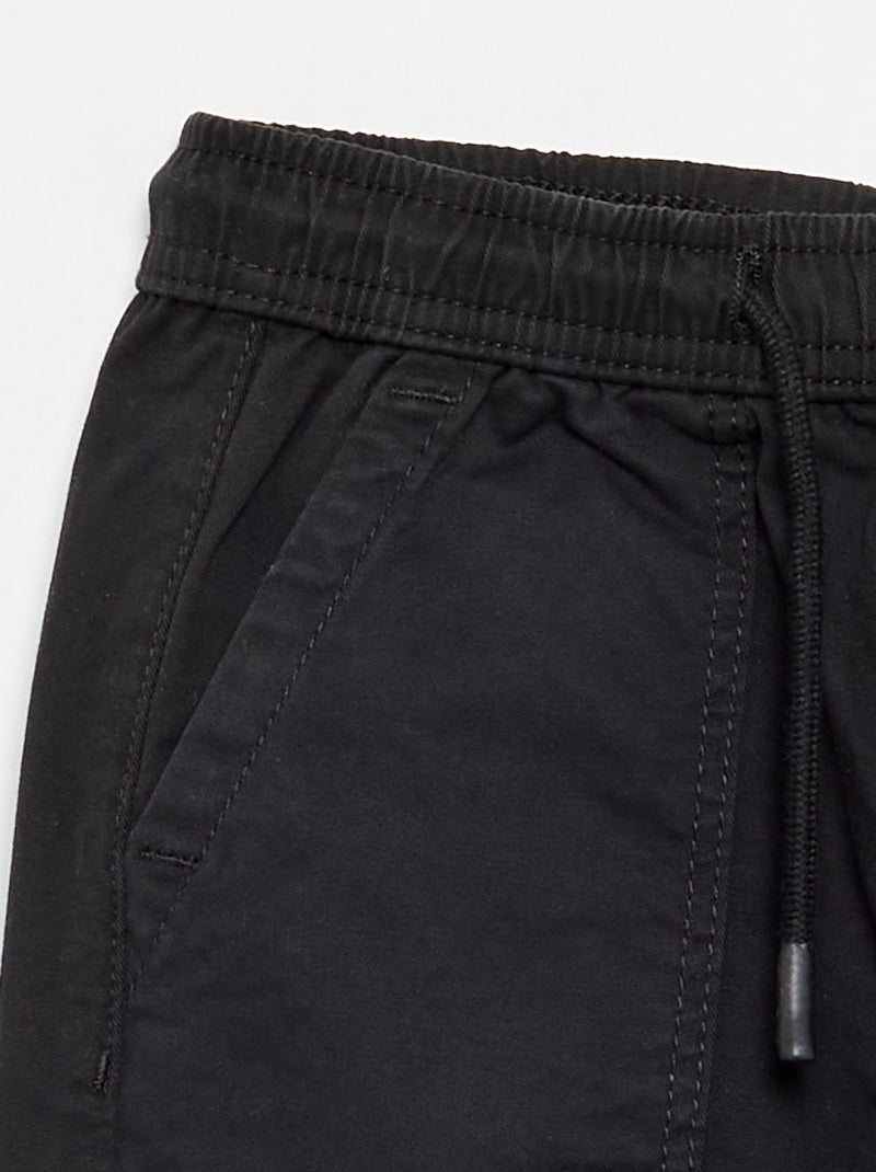Jogpant con coulisse Nero - Kiabi