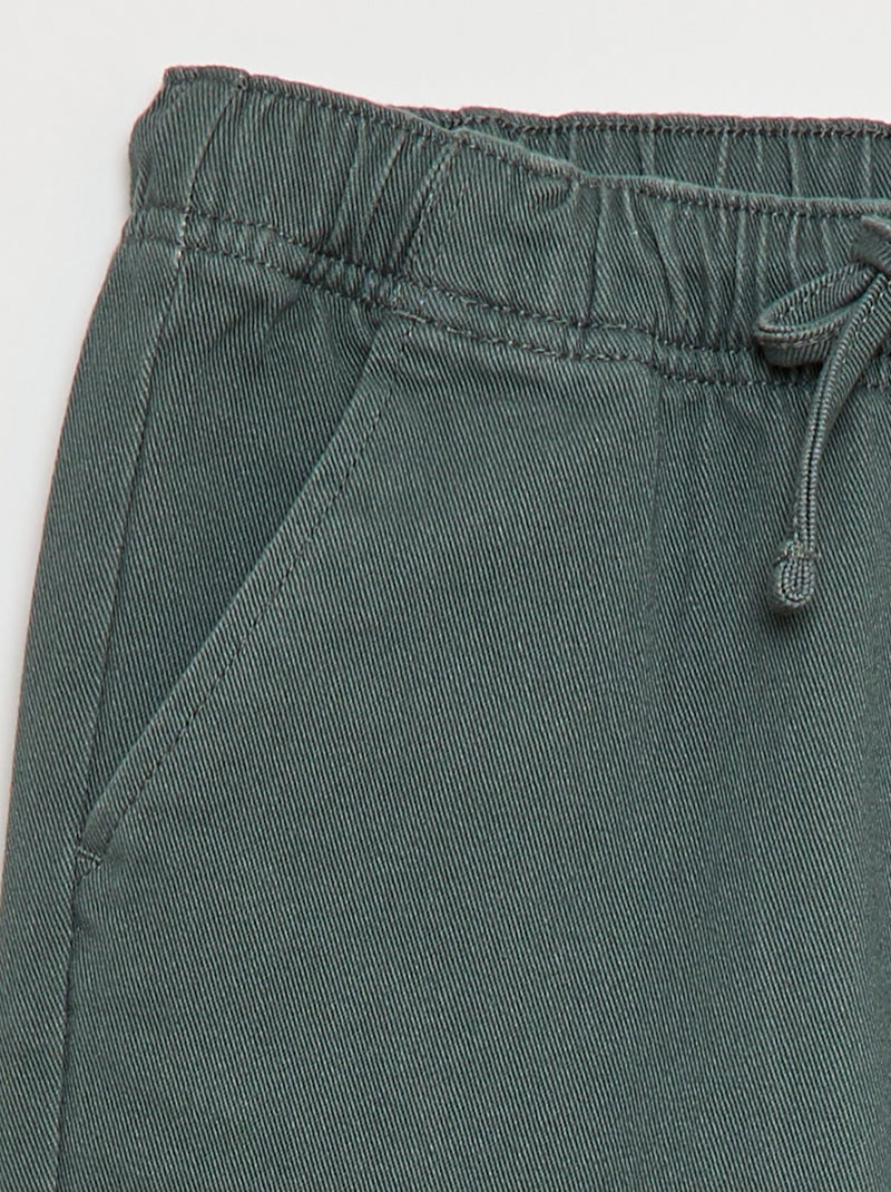 Jogpant con coulisse Verde - Kiabi