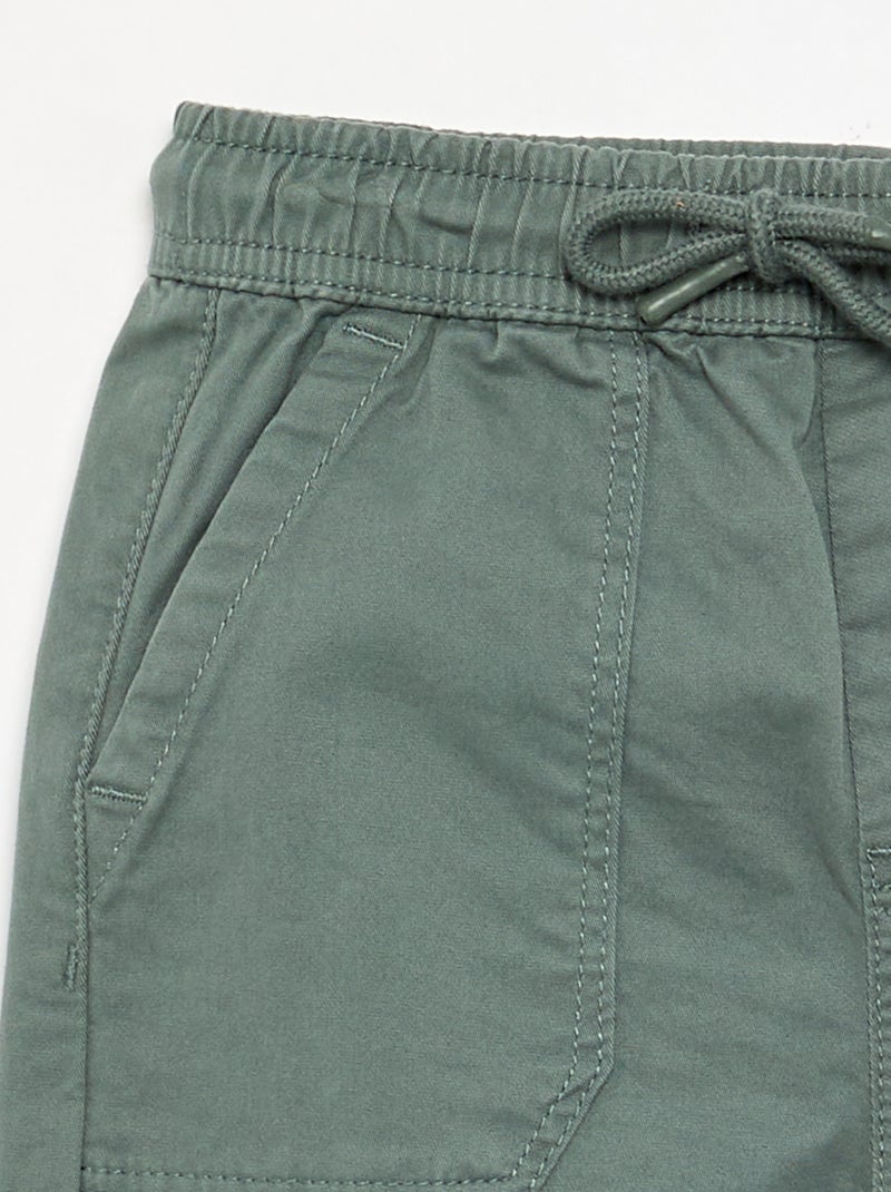 Jogpant con coulisse Verde - Kiabi