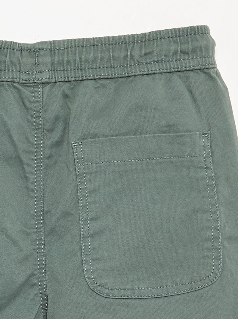 Jogpant con coulisse Verde - Kiabi
