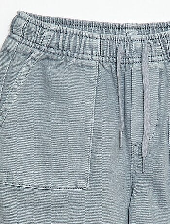 Jogpant con vita elasticizzata e coulisse