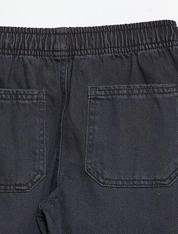 Jogpant con vita elasticizzata e coulisse