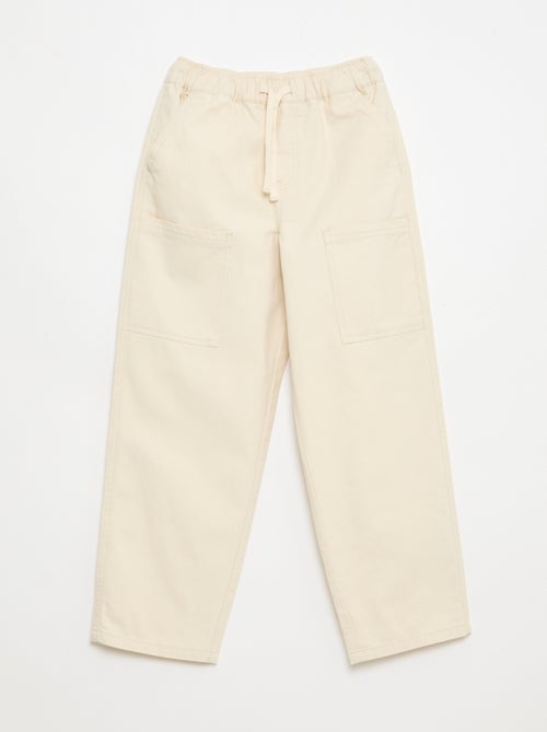 Jogpant con tasche applicate laterali - Kiabi