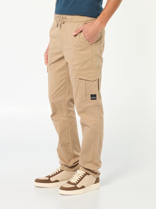 Jogpant con tasche con patta - Kiabi