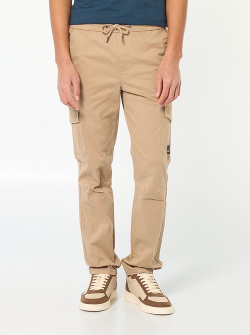 Jogpant con tasche con patta - Kiabi