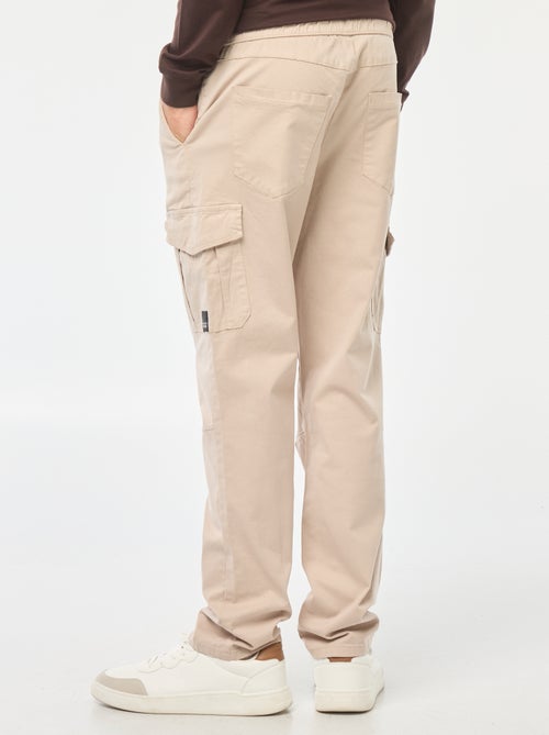 Jogpant con tasche con patta - Kiabi