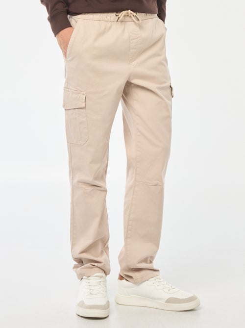 Jogpant con tasche con patta - Kiabi