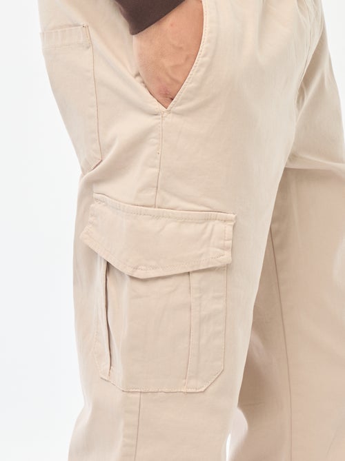 Jogpant con tasche con patta - Kiabi